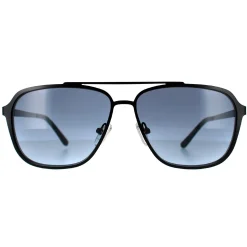 Guess Sunglasses GF0184 02W Matte Black Blue Gradient