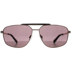 Guess Sunglasses GU00054 33A Gold Dark Brown