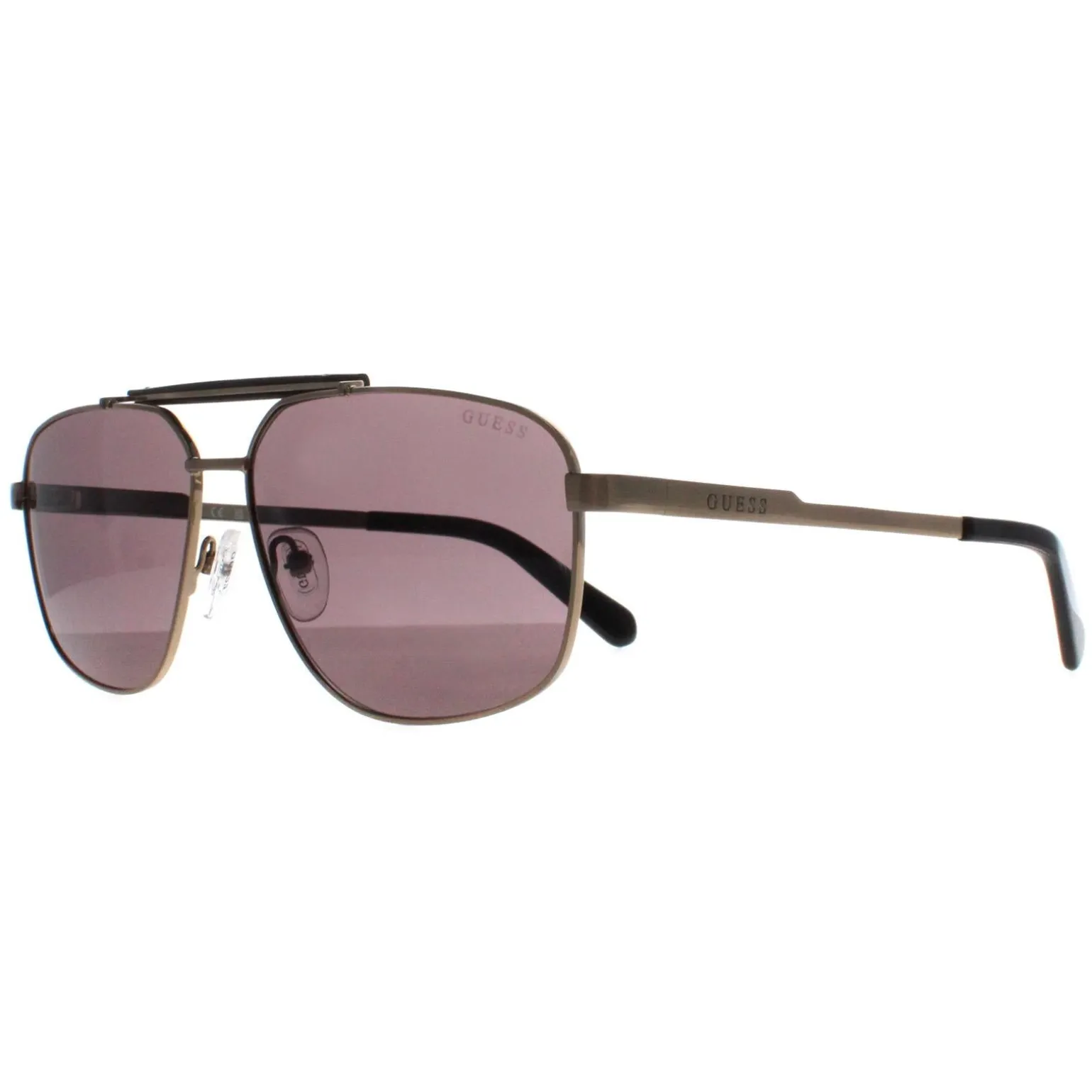 Guess Sunglasses GU00054 33A Gold Dark Brown