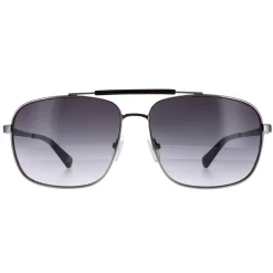 Guess Sunglasses GU5210 08B Shiny Gunmetal Smoke Gradient