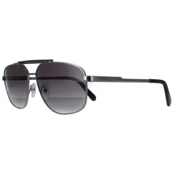 Guess Sunglasses GU00054 06B Shiny Dark Nickeltin Smoke Grey Gradient
