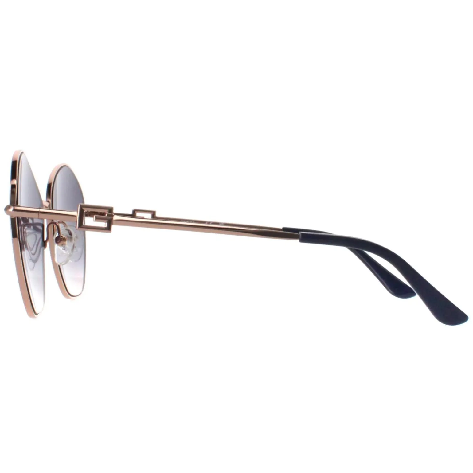 Guess Sunglasses GU7907 20B Shiny Grey Gold Smoke Gradient