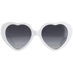Guess Sunglasses GU8600 21B White Gradient Smoke Grey