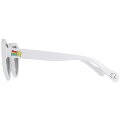 Guess Sunglasses GU8600 21B White Gradient Smoke Grey