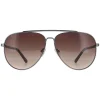 Guess Sunglasses GU00059 09F Matte Gunmetal Brown Gradient
