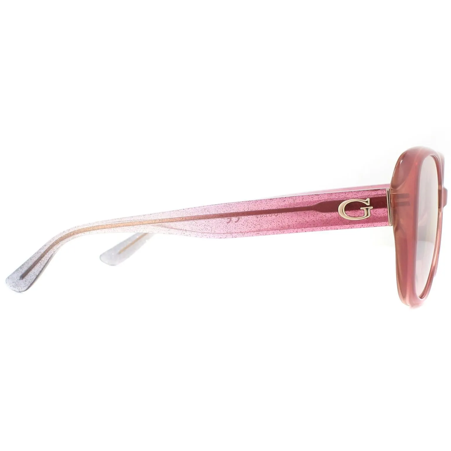 Guess Sunglasses GU7554 74F Pink Pink Brown Gradient