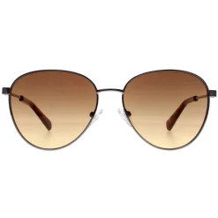 Guess Sunglasses GU8257 10F Shiny Light Nickeltin Brown Gradient
