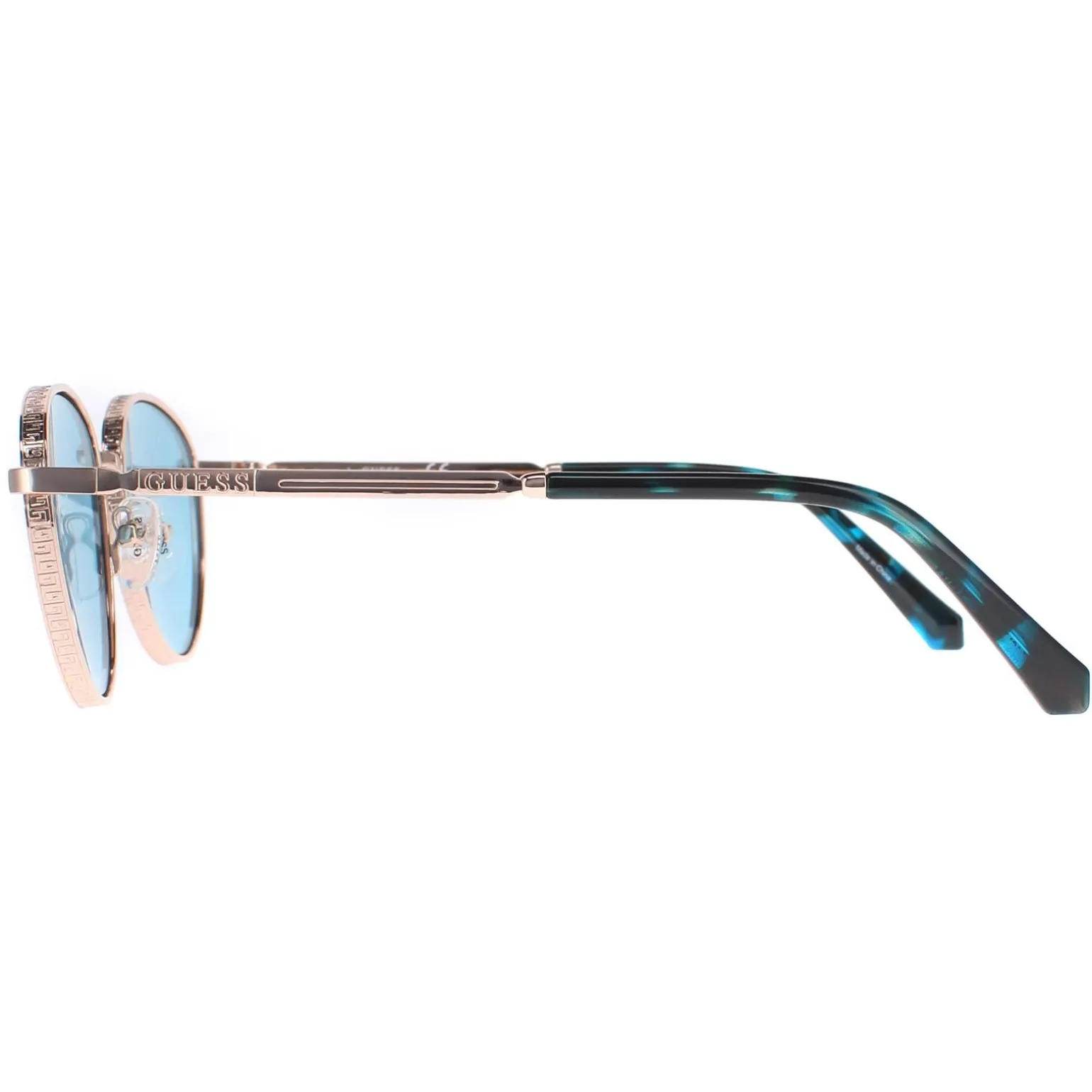 Guess Sunglasses GU5205 32W Gold Blue Gradient