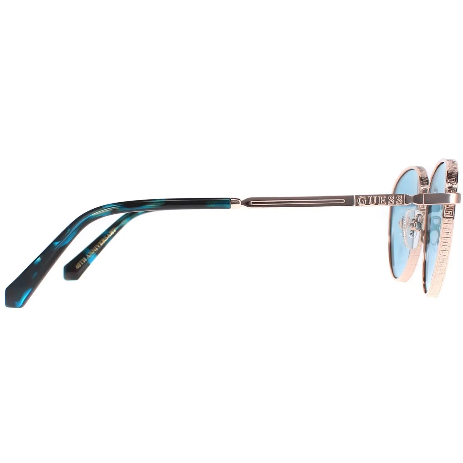 Guess Sunglasses GU5205 32W Gold Blue Gradient