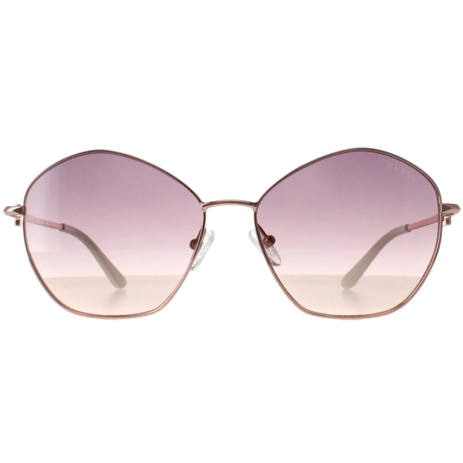 Guess Sunglasses GU7907 28Z Shiny Rose Gold Rose Gradient