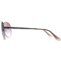 Guess Sunglasses GU7470-S 10Z Shiny Silver With Crystal Stones Violet