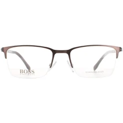 Hugo Boss Glasses Frames BOSS 1007/IT 4IN Matte Brown Men