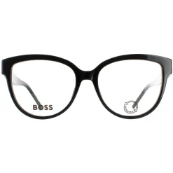 Hugo Boss Glasses Frames BOSS 1387 807 Shiny Black Women
