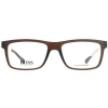 Hugo Boss Glasses Frames BOSS 0870 05A Matte Brown Dark Ruthenium Men