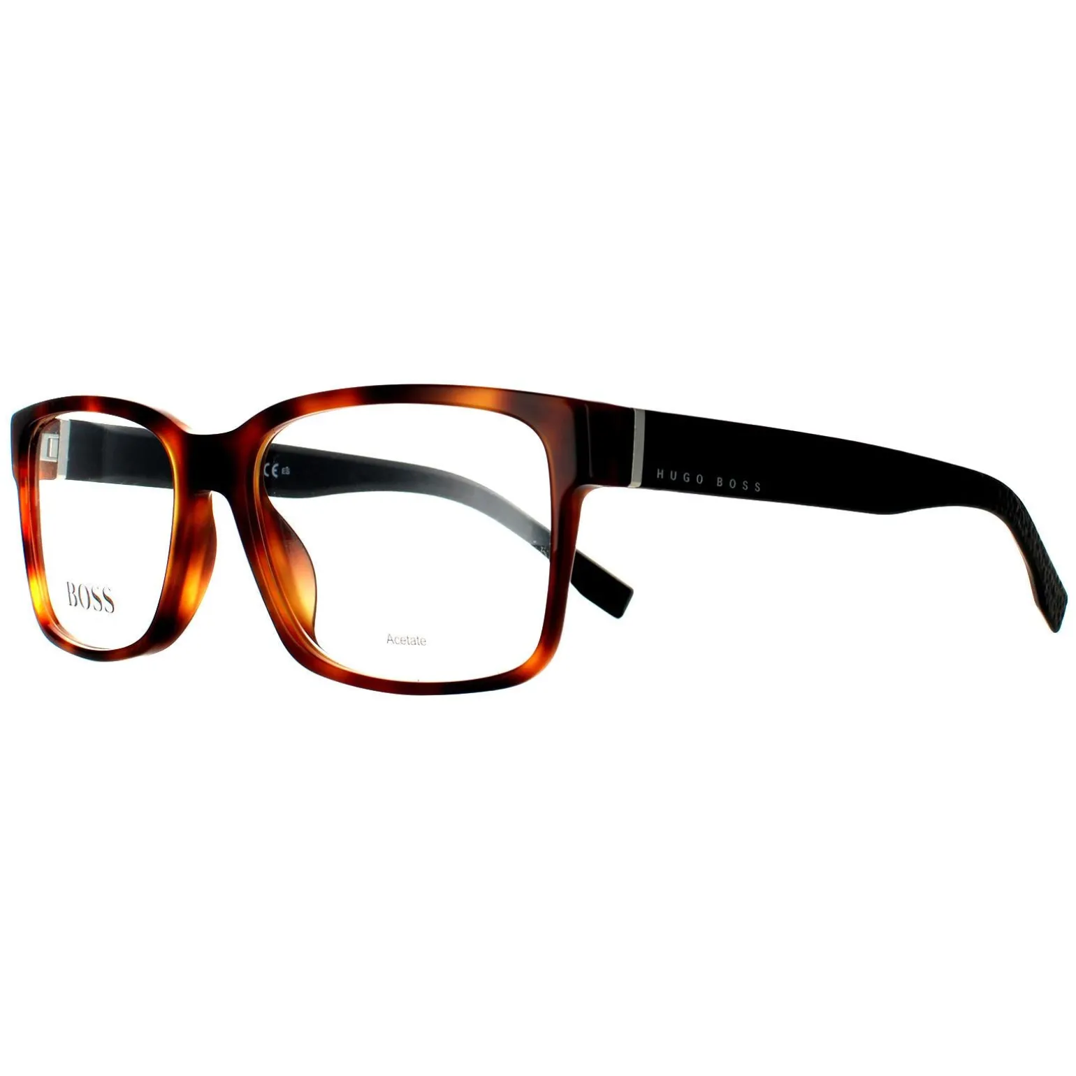 Hugo Boss Glasses Frames BOSS 0831/IT Z21 Havana Black Men