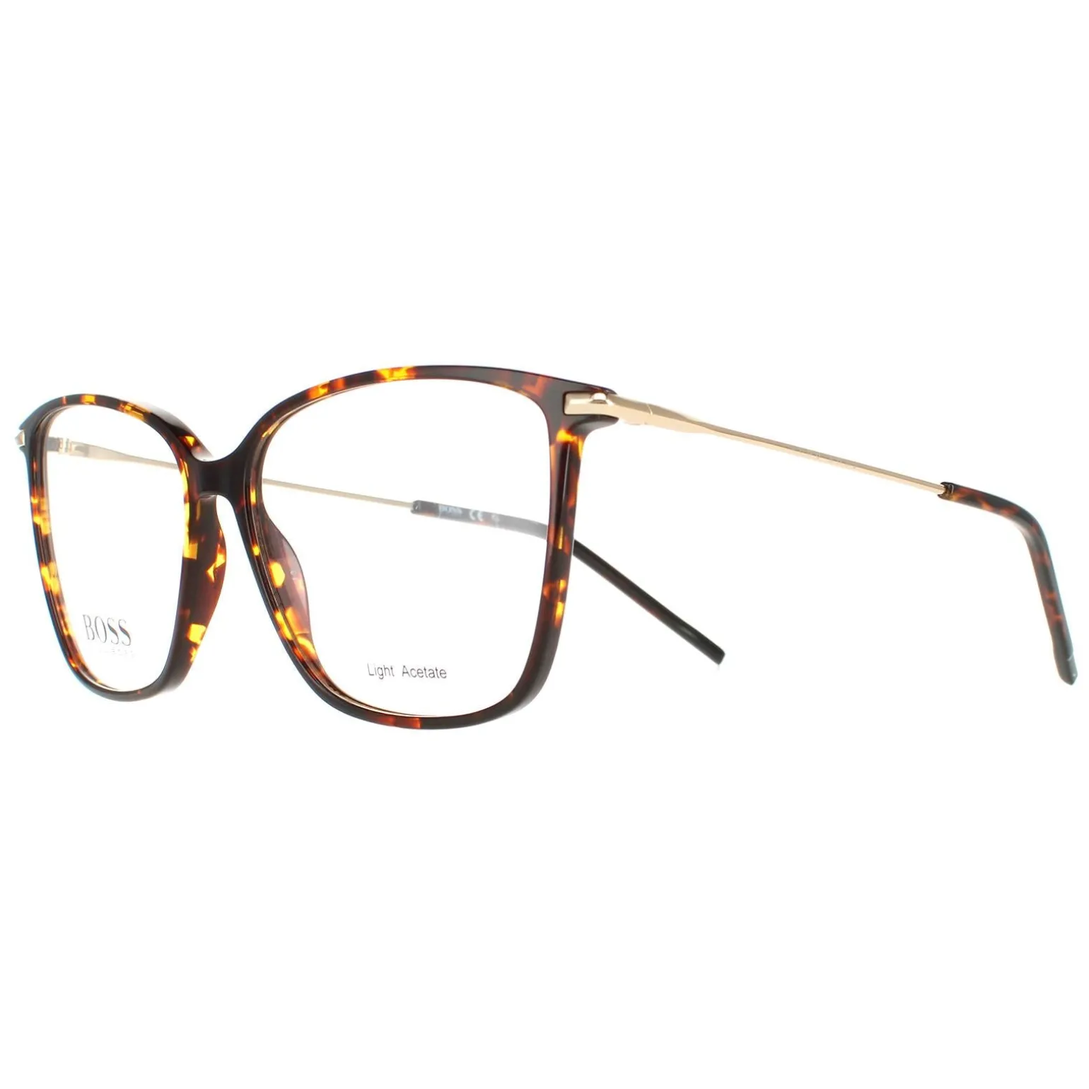 Hugo Boss Glasses Frames BOSS 1330 086 Havana Gold Women