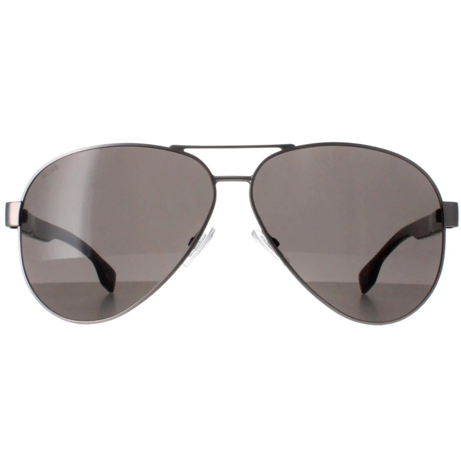 Hugo Boss Sunglasses BOSS 1560/O/S R81 Matte Ruthenium Grey Brown