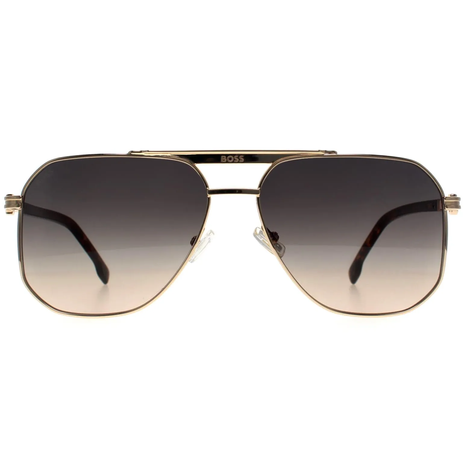 Hugo Boss Sunglasses BOSS 1743/S 06J C9 Gold Havana Grey Brown Gradien