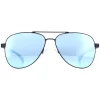 Hugo Boss Sunglasses BOSS 1077/S FLL 3J Matte Blue Blue Mirror