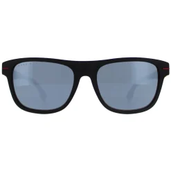Hugo Boss Sunglasses BOSS 1322/S BLX T4 Matte Black Red Silver Mirror