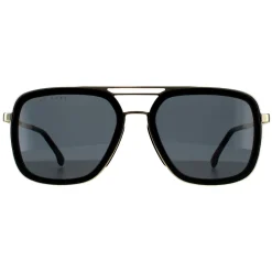 Hugo Boss Sunglasses BOSS 1235/S 807 IR Black Gold Grey