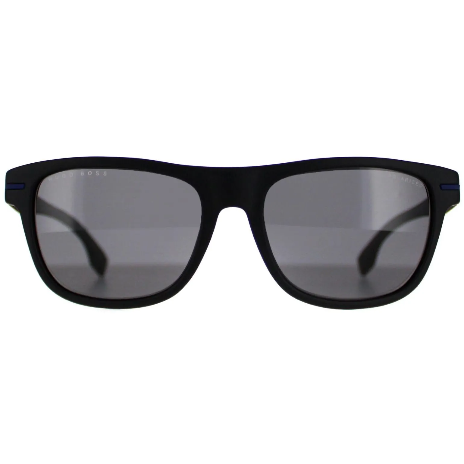 Hugo Boss Sunglasses BOSS 1322/S 0VK M9 Matte Black Blue Grey Polarize