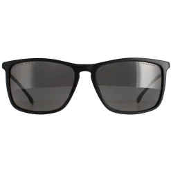 Hugo Boss Sunglasses BOSS 1182/S/IT 003 M9 Matte Black Grey Polarized