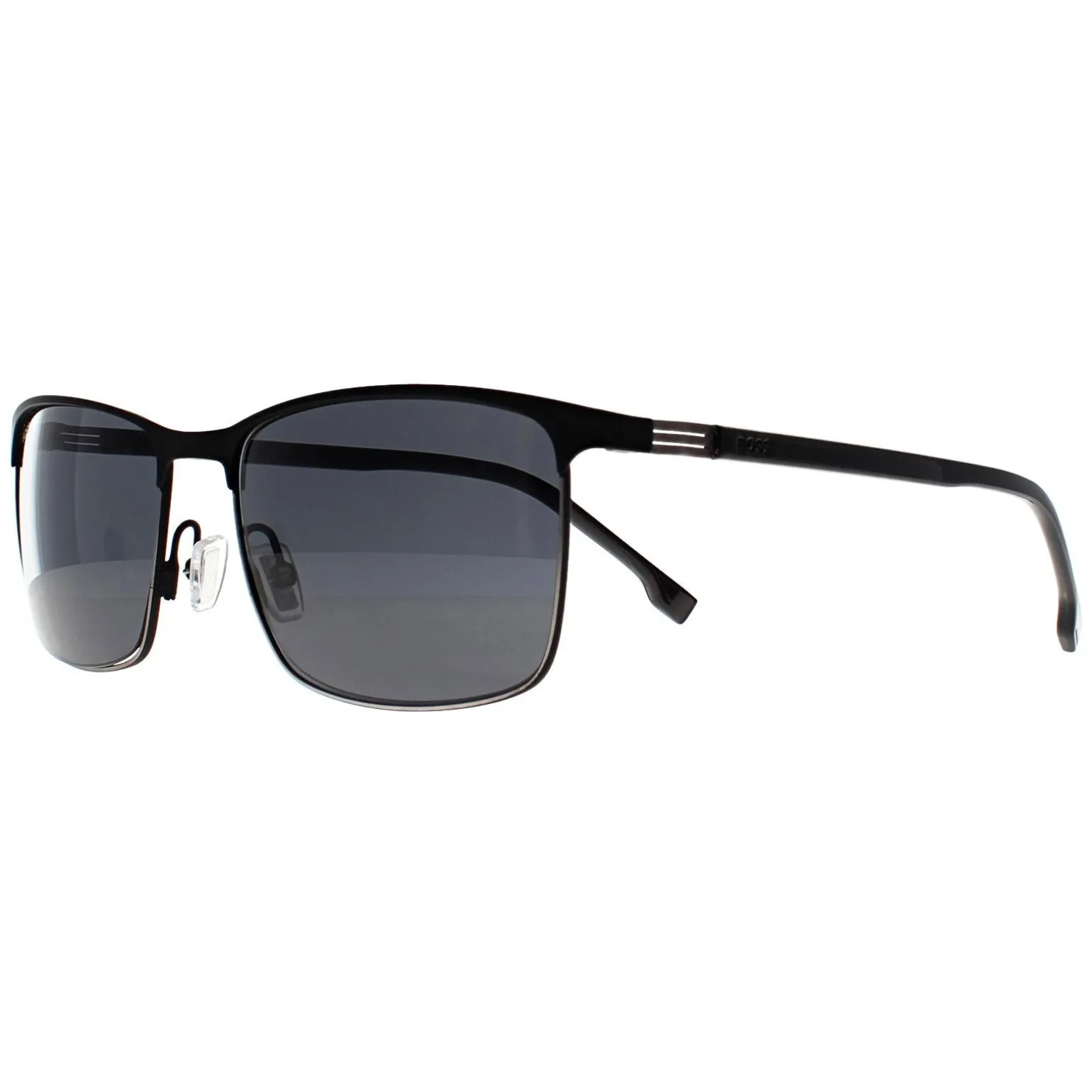 Hugo Boss Sunglasses BOSS 1635/S TI7 IR Matte Black Ruthenium Grey