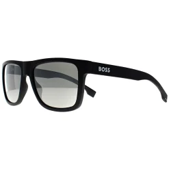 Hugo Boss Sunglasses BOSS 1647/S 003 T4 Matte Black Silver Mirror