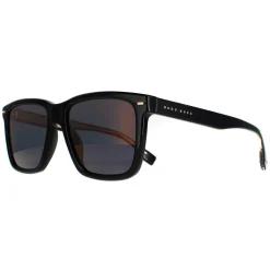 Hugo Boss Sunglasses BOSS 1317/S 807 K1 Black Brown Gold Mirrored
