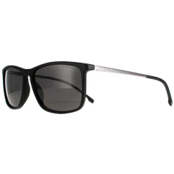 Hugo Boss Sunglasses BOSS 1182/S/IT 003 M9 Matte Black Grey Polarized