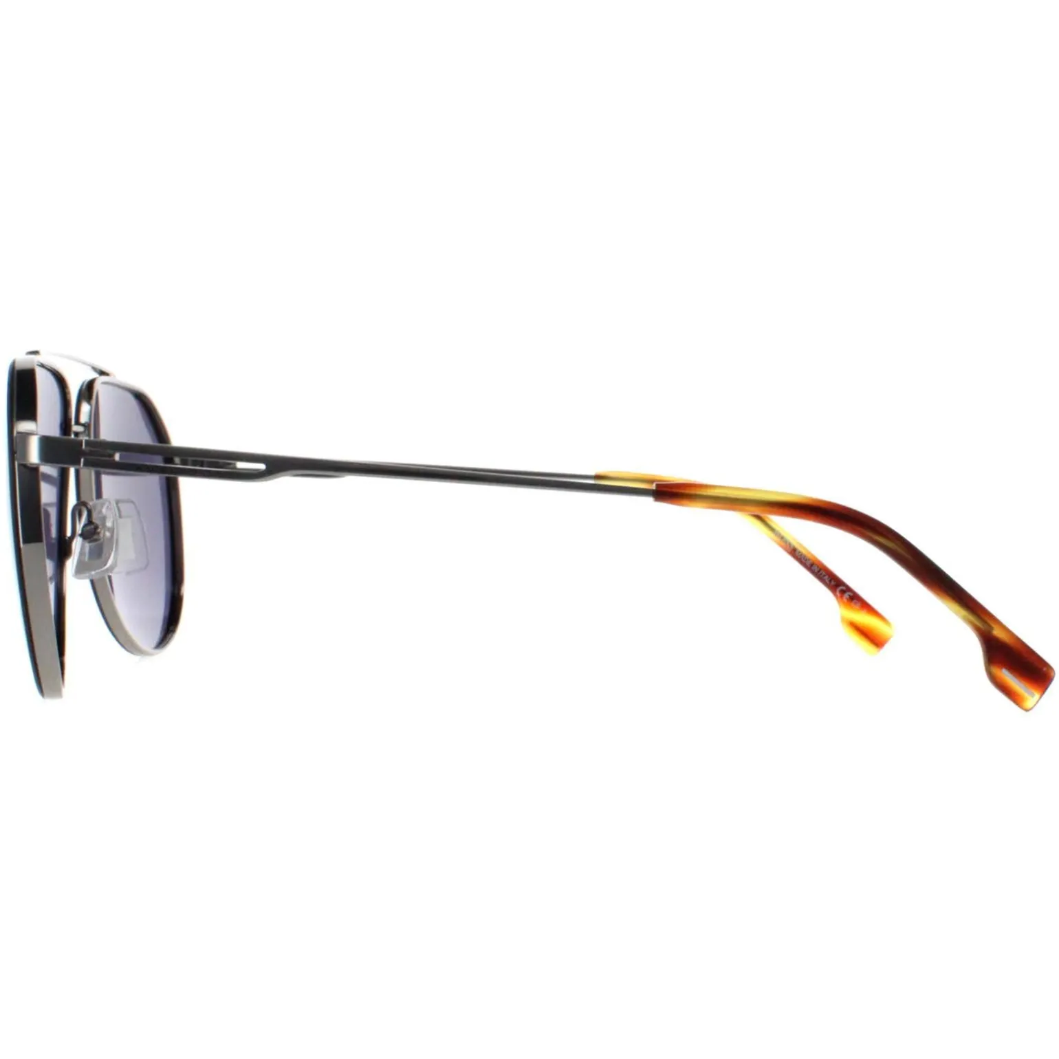 Hugo Boss Sunglasses BOSS 1326/S 6C5 Ruthenium Brown Gold Mirror