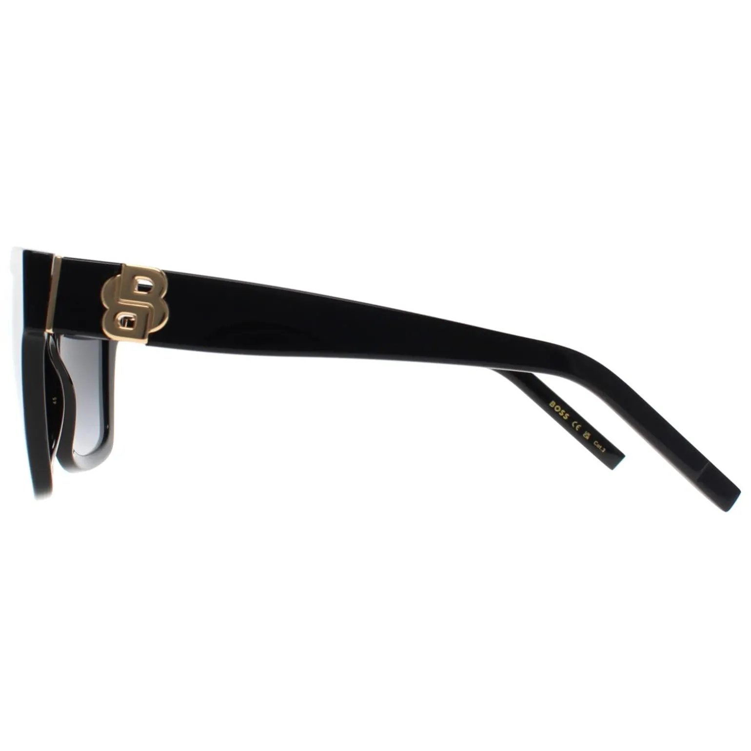 Hugo Boss Sunglasses BOSS 1744/S 807 9O Black Dark Grey Gradient