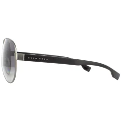 Hugo Boss Sunglasses BOSS 1241/S R80 WJ Matte Dark Ruthenium Grey Grad