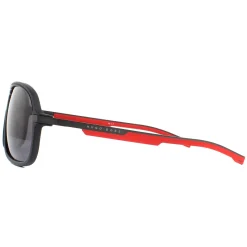 Hugo Boss Sunglasses BOSS 1200/S BLX/M9 Matte Black Red Grey Polarized