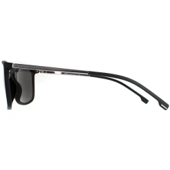 Hugo Boss Sunglasses BOSS 1182/S/IT 003 M9 Matte Black Grey Polarized