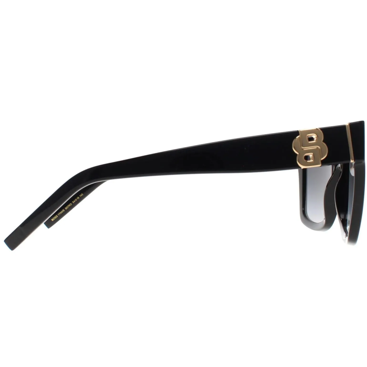 Hugo Boss Sunglasses BOSS 1744/S 807 9O Black Dark Grey Gradient