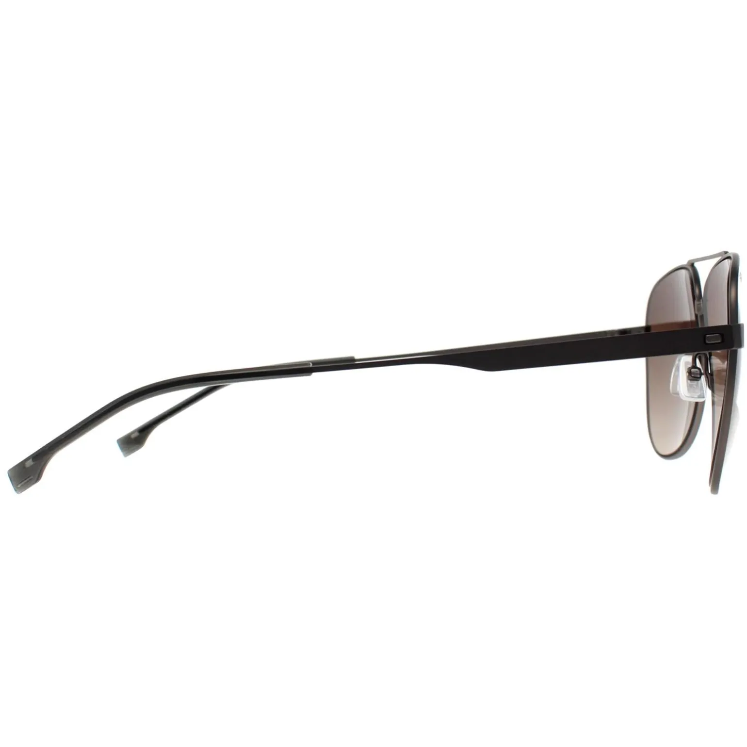 Hugo Boss Sunglasses BOSS 1641/S R80 HA Matte Dark Ruthenium Brown Gra