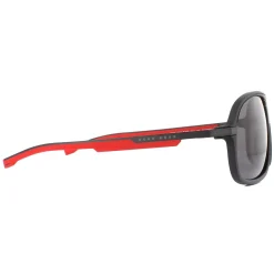 Hugo Boss Sunglasses BOSS 1200/S BLX/M9 Matte Black Red Grey Polarized