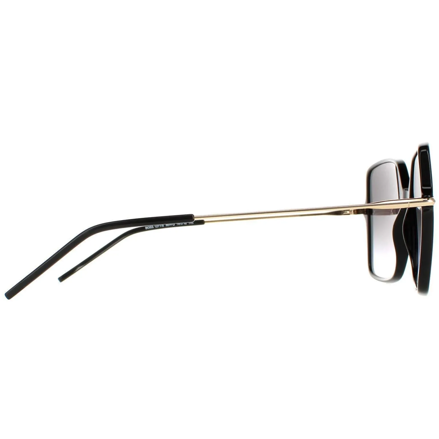 Hugo Boss Sunglasses BOSS 1271/S 807 FQ Black Grey Gradient Gold Mirro