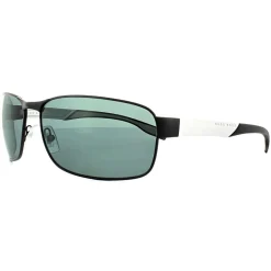 Hugo Boss Sunglasses 0569/P/S 92K RA Dark Ruthenium Grey Green Polariz