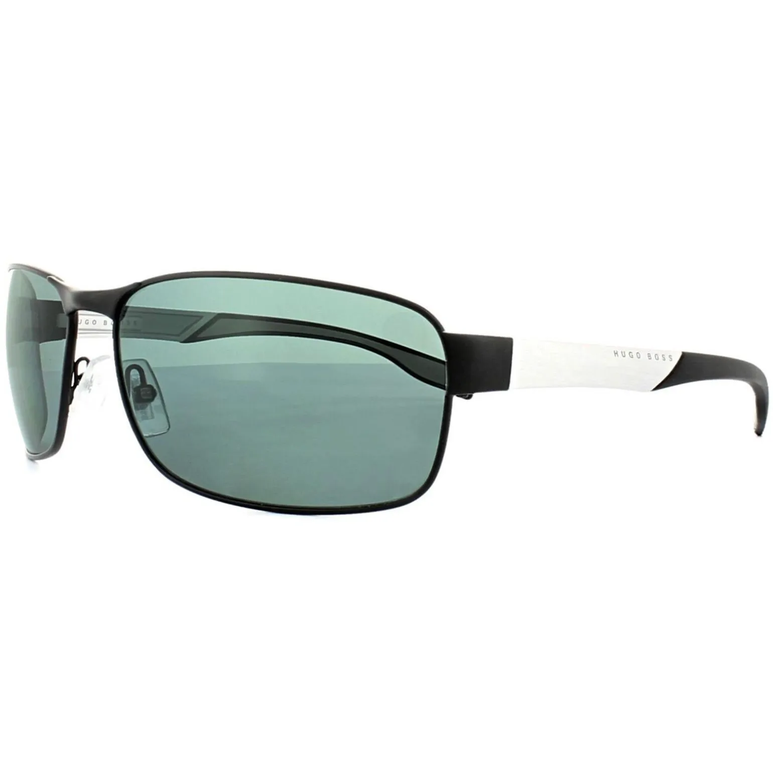 Hugo Boss Sunglasses 0569/P/S 92K RA Dark Ruthenium Grey Green Polariz