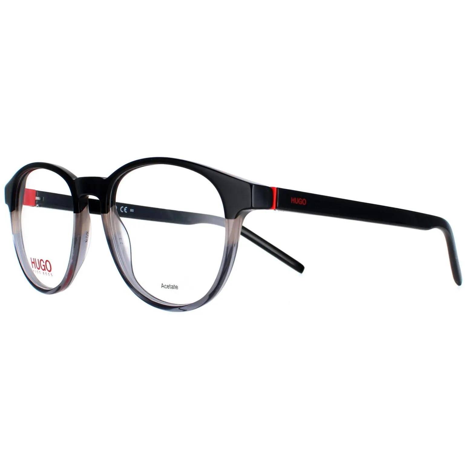 Hugo by Hugo Boss Glasses Frames HG1129 08A Black and Grey Men