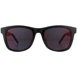Hugo by Hugo Boss Sunglasses HG 1070/S 807 AO Shiny Black Red Mirror