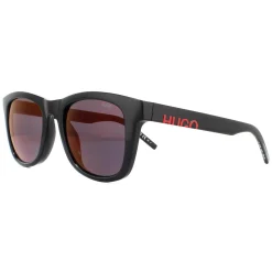 Hugo by Hugo Boss Sunglasses HG 1070/S 807 AO Shiny Black Red Mirror