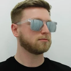 Hugo by Hugo Boss Sunglasses HG 1069/S 900 T4 Crystal Silver Mirror