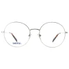 INVU Glasses Frames B3117 B White Gold Men Women