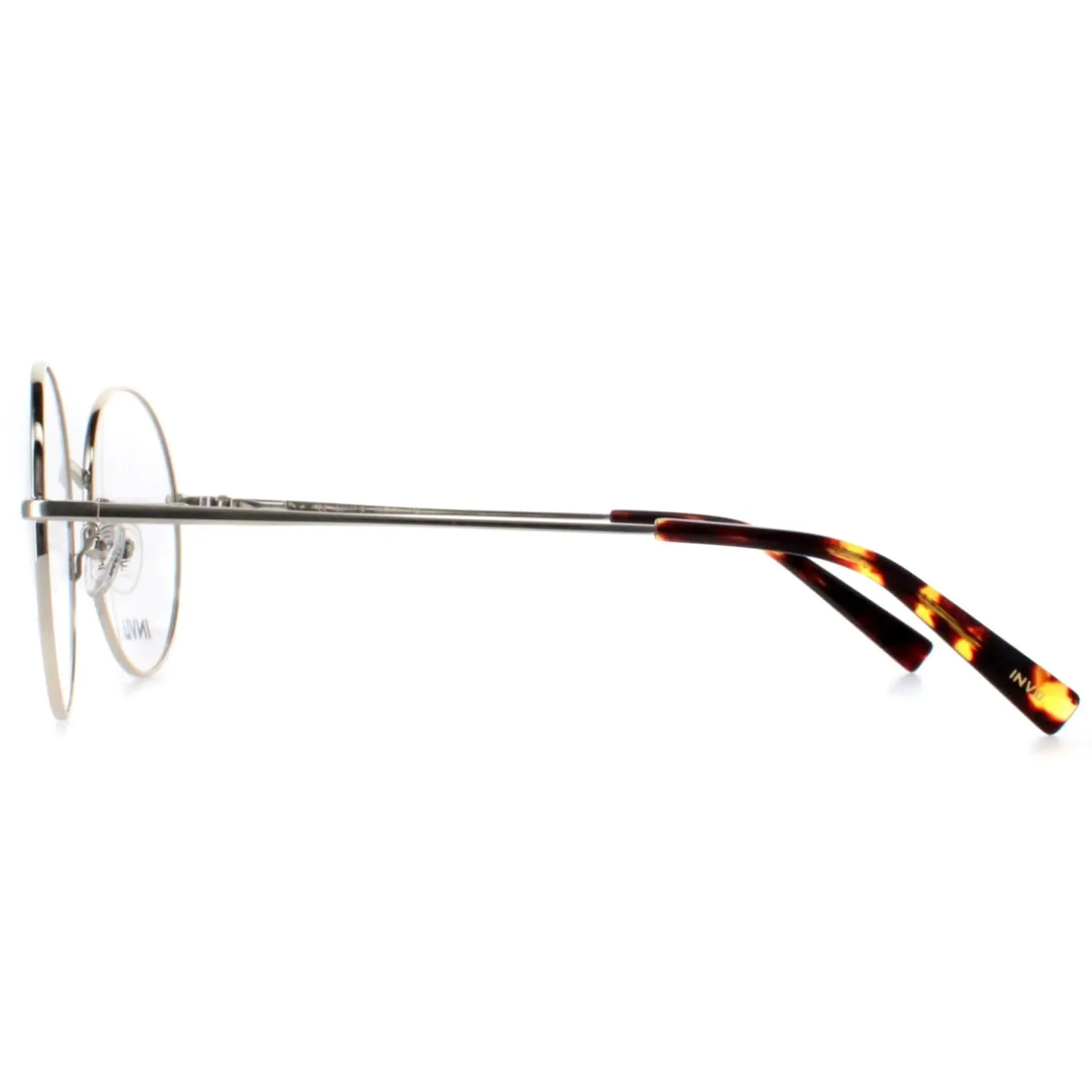 INVU Glasses Frames B3117 B White Gold Men Women