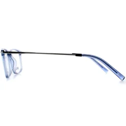 INVU Glasses Frames B4135 C Transparent Blue Dove Silver Men Women