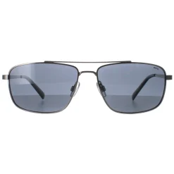 INVU Sunglasses B1109 B Polished Silver Grey Polarized